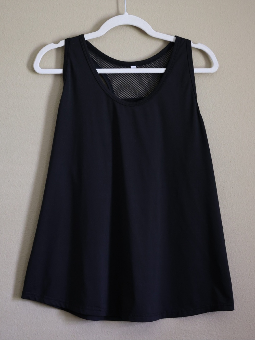 ICTIVE Black Mesh Racerback Workout Tank Top Women’s XL